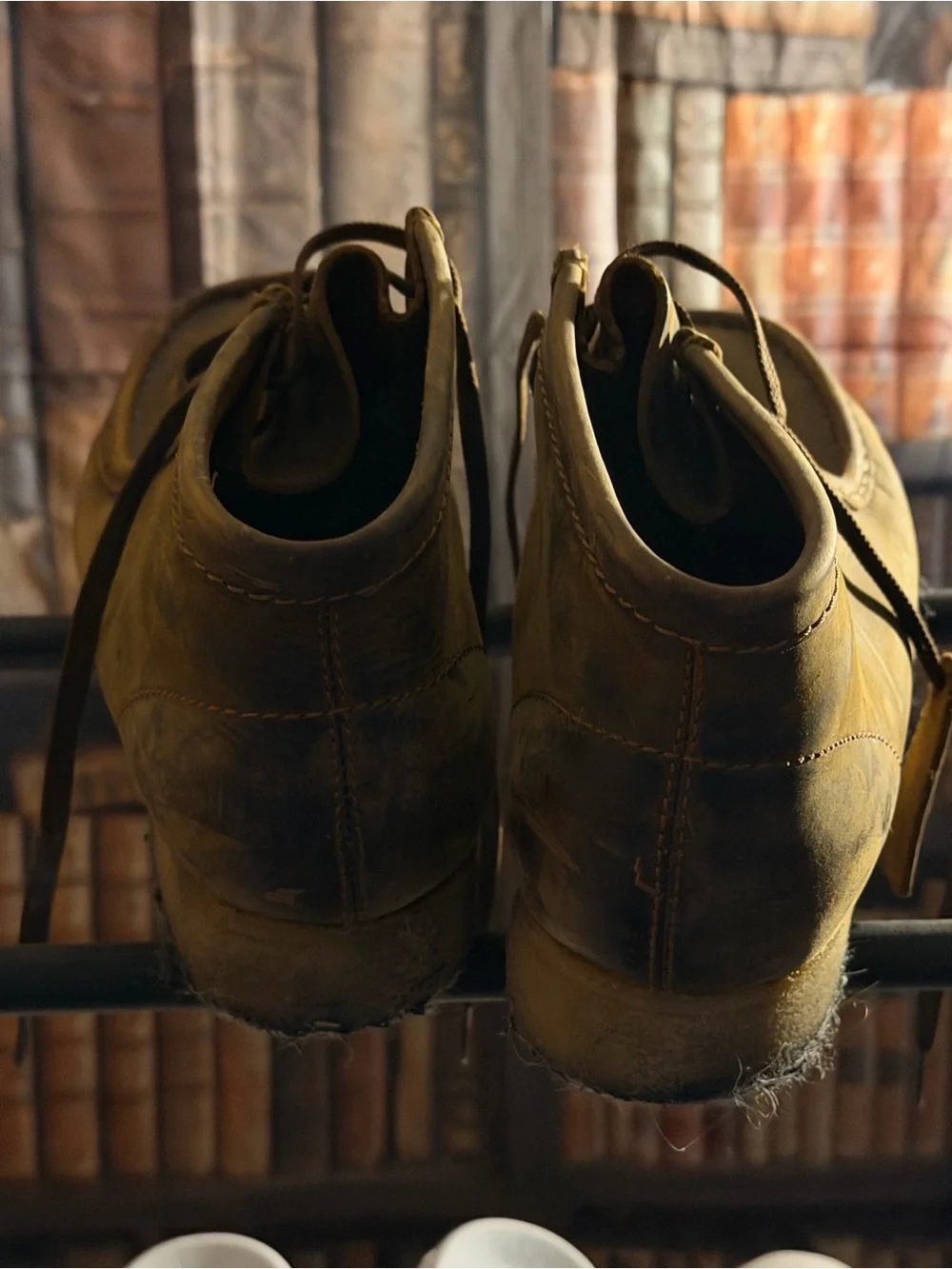 Clarks Brown Leather Chukka Boots